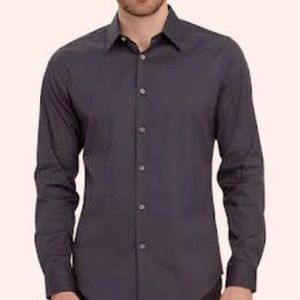 Antonio Fusco Navy Blue Button Down